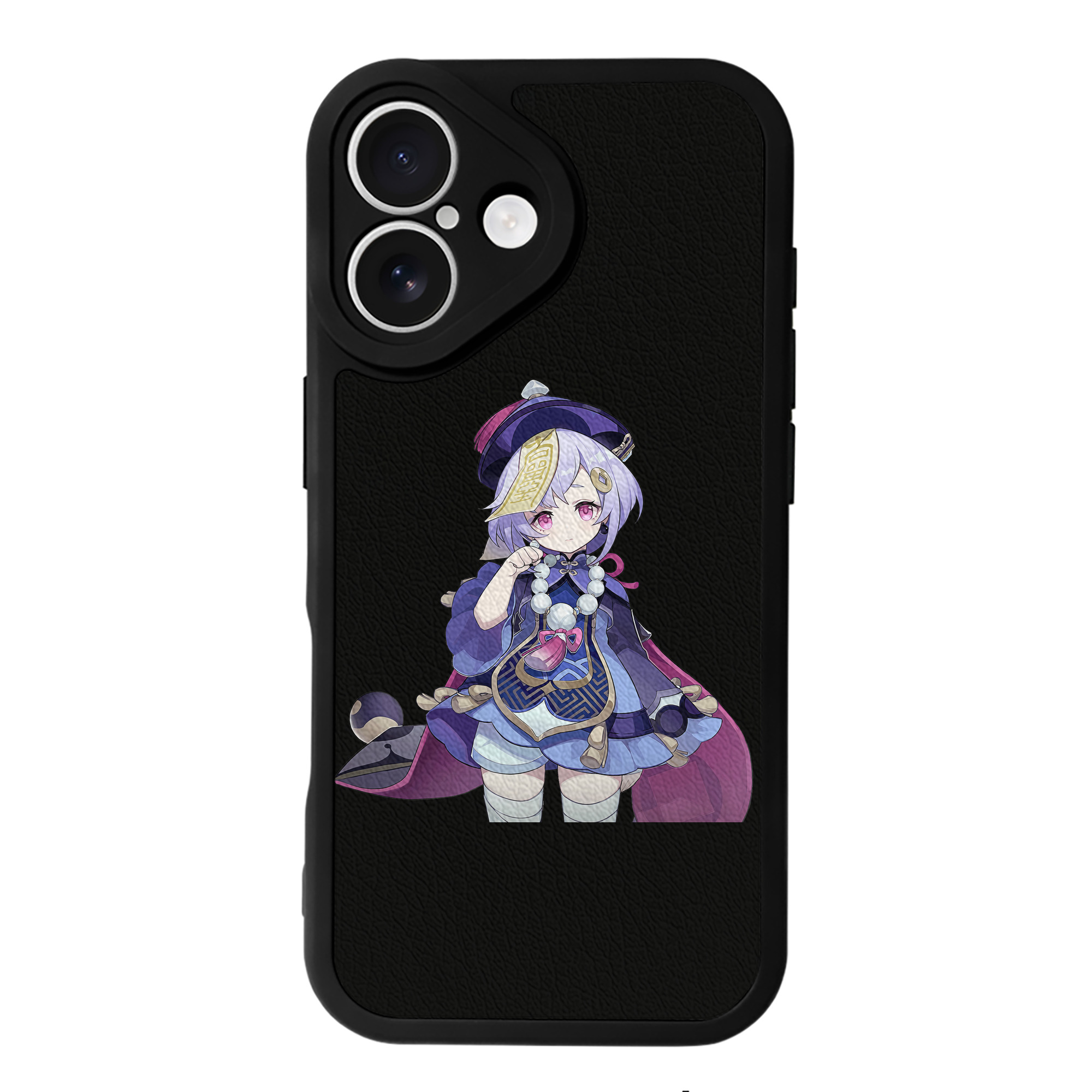 げんし神 七七 なな  genshin Nana 【iPhone 16シリーズ対応】シリコンスマホケース（レザー調） 材質：シリコン
